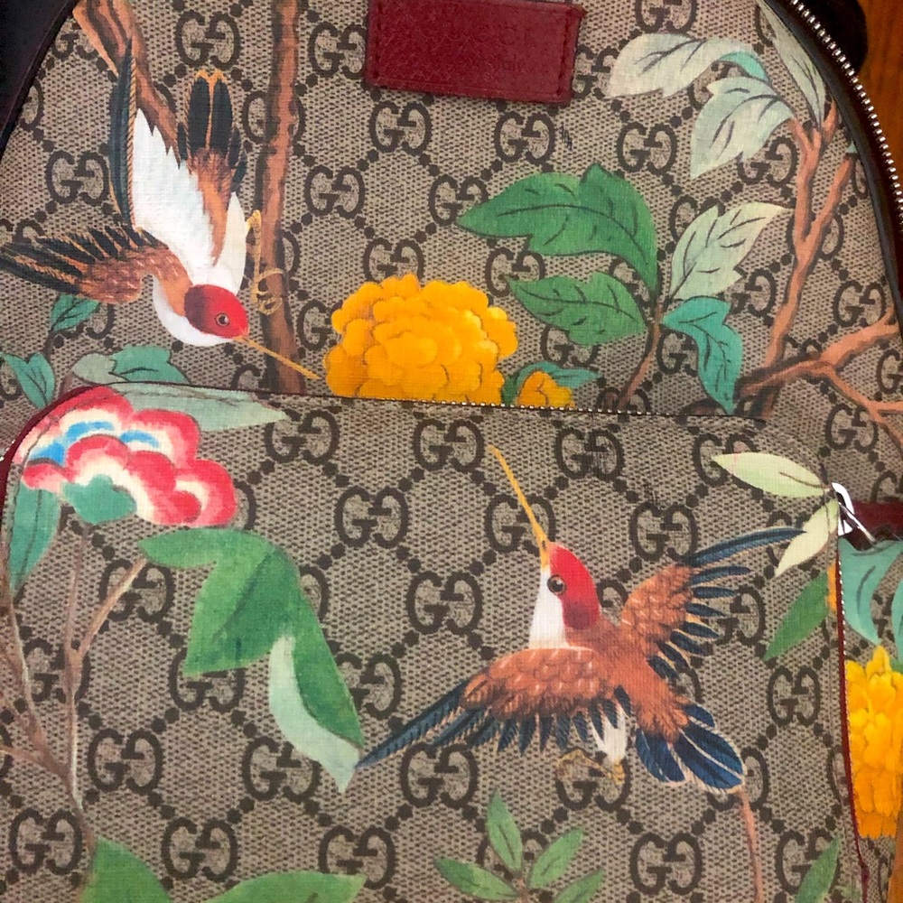 AUTHENTIC GUCCI FLORAL BACKPACK